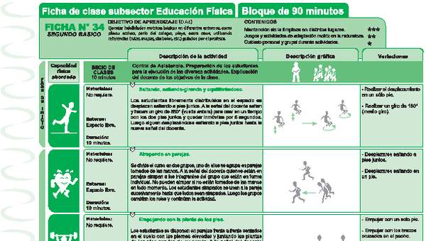 Ejercicio en entorno natural Ficha N° 34 Ejercicio en entorno natural Ficha N° 34