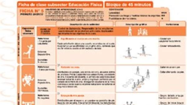 Habilidades Motrices Ficha N° 05 Habilidades Motrices Ficha N° 05