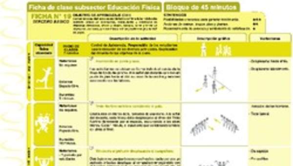 Habilidades Motrices Ficha N° 05 Habilidades Motrices Ficha N° 05