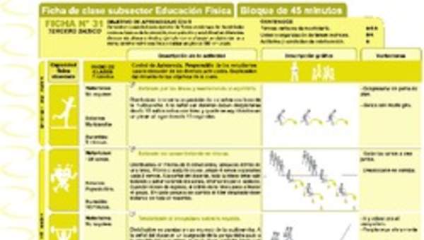 Habilidades Motrices Ficha N° 31 Habilidades Motrices Ficha N° 31