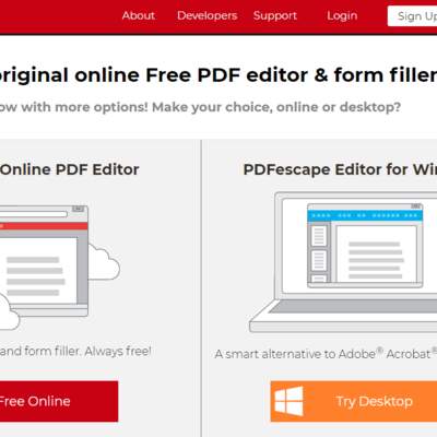 PDF escape PDF escape