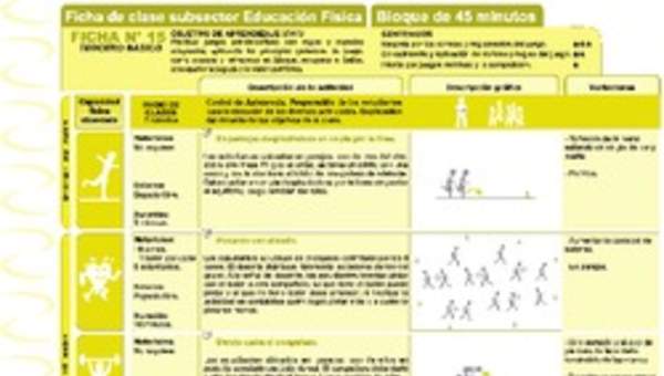 Juegos Predeportivos Ficha N° 15 Juegos Predeportivos Ficha N° 15