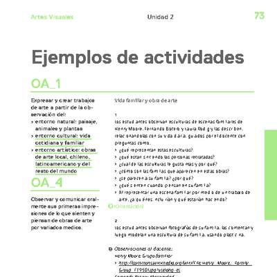 Actividades sugeridas Unidad 2 Actividades sugeridas Unidad 2