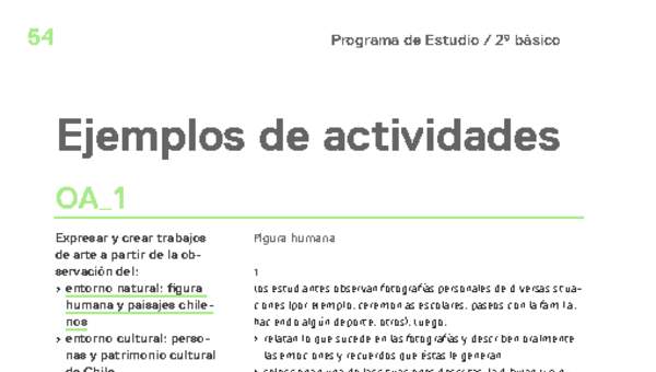 Actividades sugeridas Unidad 1 Actividades sugeridas Unidad 1