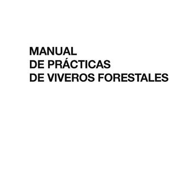 Universidad Autónoma del Estado de Hidalgo. (2010). Manual de prácticas de viveros forestales. Universidad Autónoma del Estado de Hidalgo. (2010). Manual de prácticas de viveros forestales.