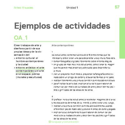 Actividades sugeridas Unidad 1 Actividades sugeridas Unidad 1