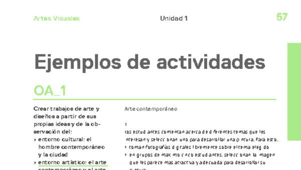 Actividades sugeridas Unidad 1 Actividades sugeridas Unidad 1