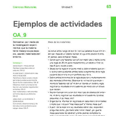 Actividades sugeridas Unidad 1 Actividades sugeridas Unidad 1