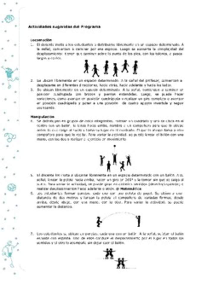 Actividades sugeridas Unidad 2 Actividades sugeridas Unidad 2