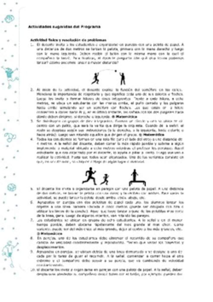 Actividades sugeridas Unidad 2 Actividades sugeridas Unidad 2