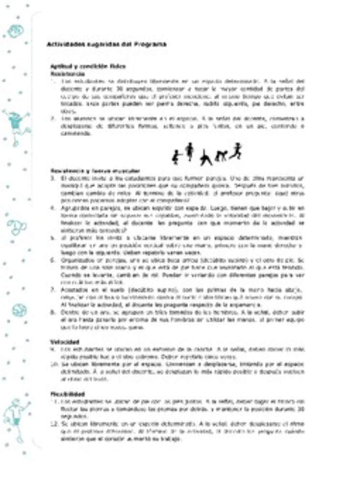 Actividades sugeridas Unidad 2 Actividades sugeridas Unidad 2