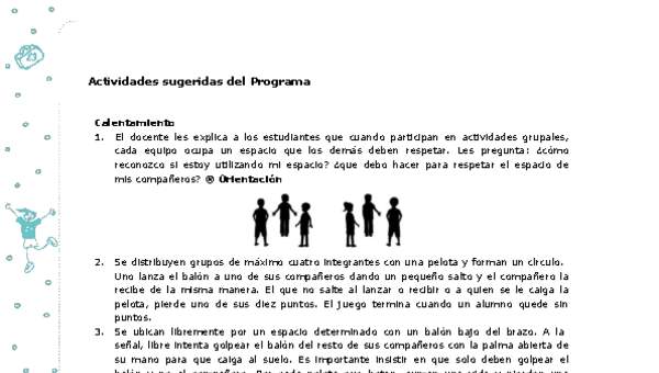 Actividades sugeridas Unidad 2 Actividades sugeridas Unidad 2