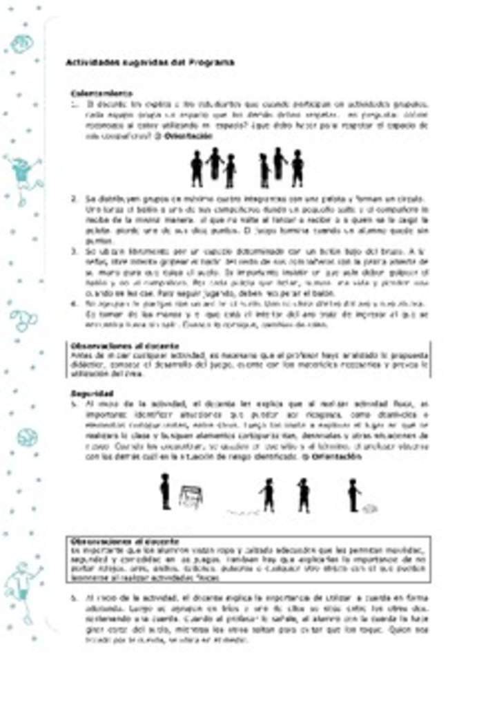 Actividades sugeridas Unidad 2 Actividades sugeridas Unidad 2