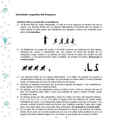 Actividades sugeridas Unidad 1 Actividades sugeridas Unidad 1