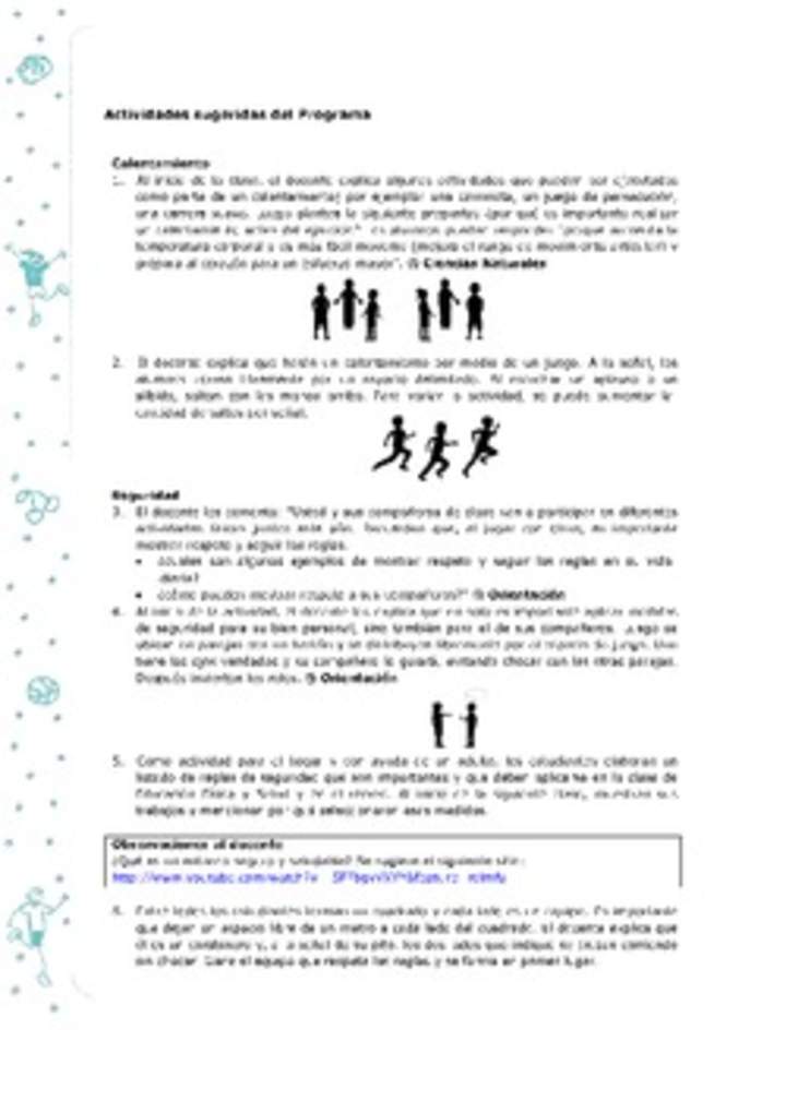 Actividades sugeridas Unidad 1 Actividades sugeridas Unidad 1