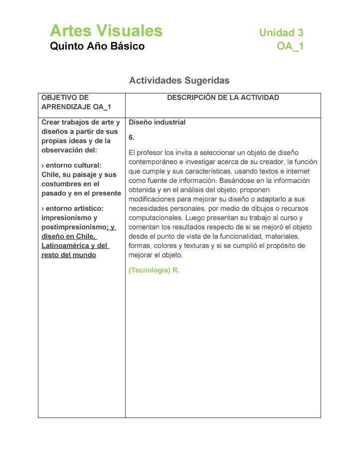 AR-05-OA-1-U3-A6 AR-05-OA-1-U3-A6