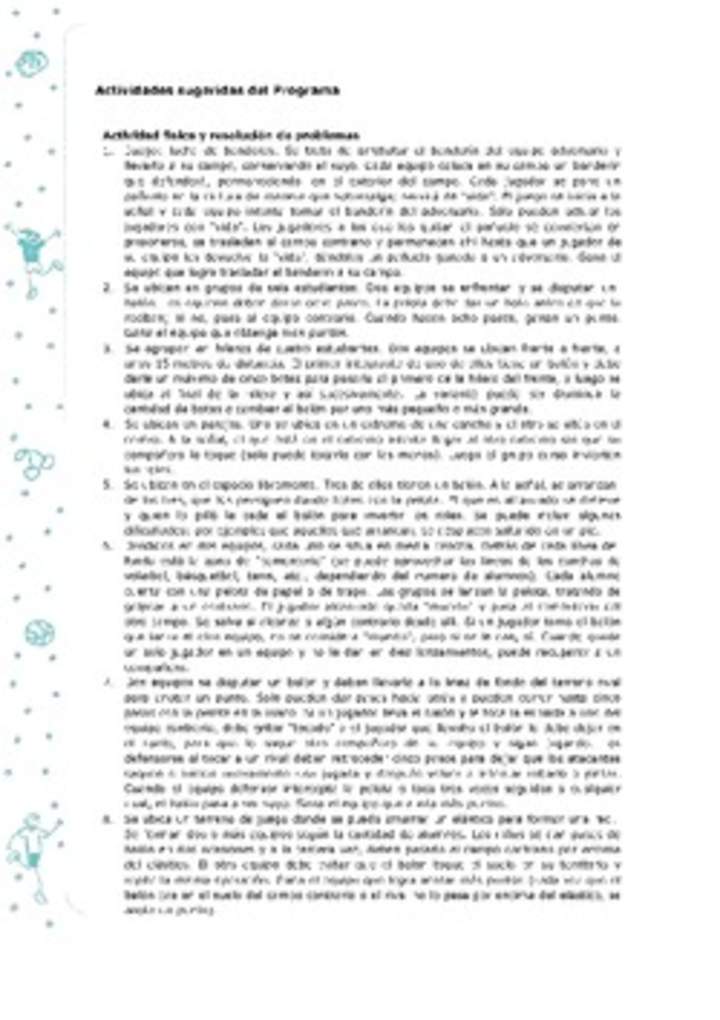 Actividades sugeridas Unidad 1 Actividades sugeridas Unidad 1