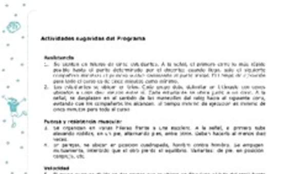 Actividades sugeridas Unidad 1 Actividades sugeridas Unidad 1