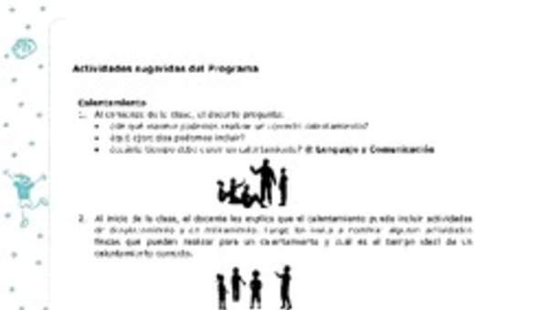 Actividades sugeridas Unidad 2 Actividades sugeridas Unidad 2