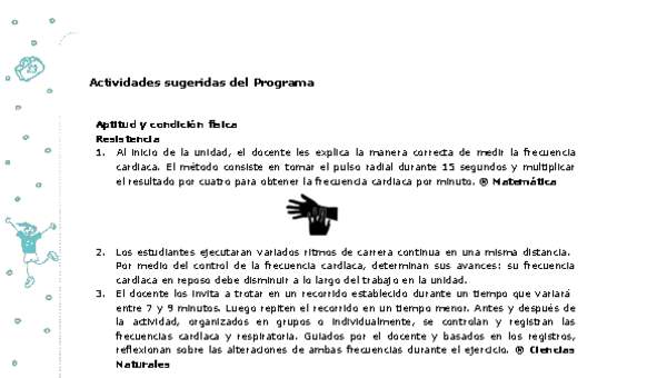 Actividades sugeridas Unidad 1 Actividades sugeridas Unidad 1