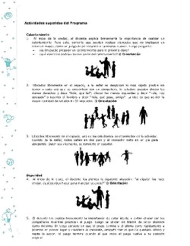 Actividades sugeridas Unidad 1 Actividades sugeridas Unidad 1