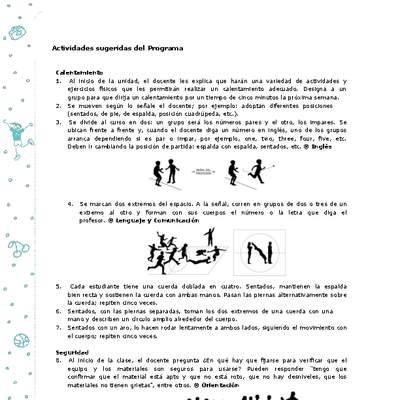 Actividades sugeridas Unidad 2 Actividades sugeridas Unidad 2