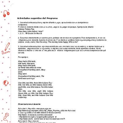Actividades sugeridas Unidad 1 Actividades sugeridas Unidad 1