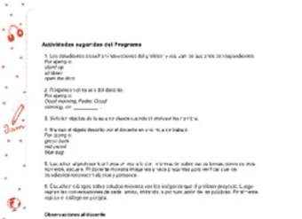 Actividades sugeridas Unidad 1 Actividades sugeridas Unidad 1