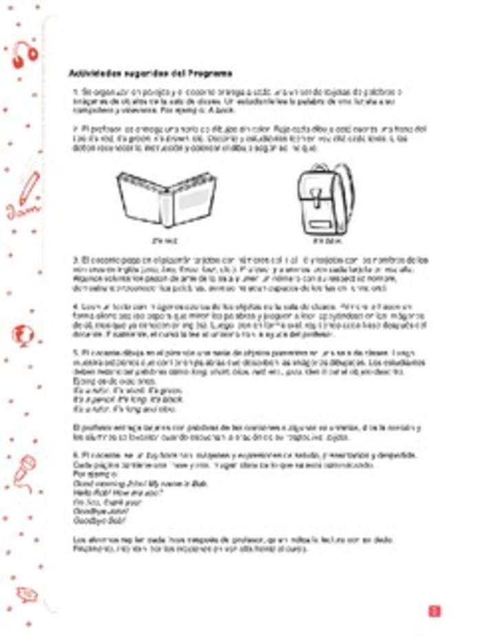 Actividades sugeridas Unidad 1 Actividades sugeridas Unidad 1