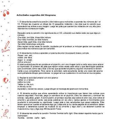 Actividades sugeridas Unidad 1 Actividades sugeridas Unidad 1