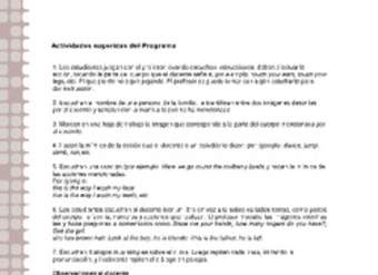 Actividades sugeridas Unidad 2 Actividades sugeridas Unidad 2