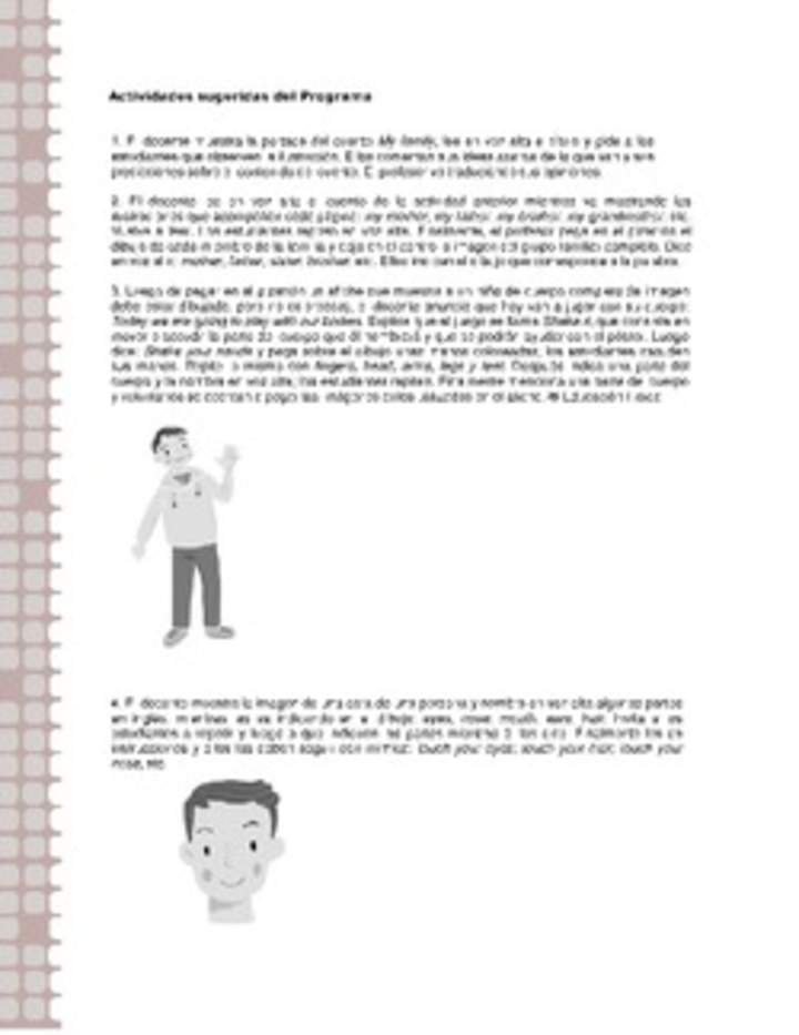 Actividades sugeridas Unidad 2 Actividades sugeridas Unidad 2