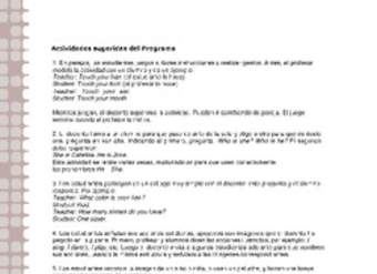 Actividades sugeridas Unidad 2 Actividades sugeridas Unidad 2