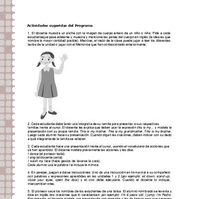 Actividades sugeridas Unidad 2 Actividades sugeridas Unidad 2