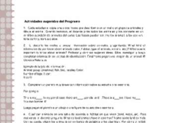 Actividades sugeridas Unidad 1 Actividades sugeridas Unidad 1