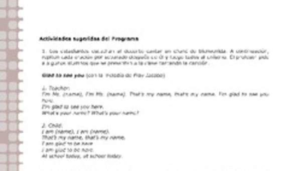 Actividades sugeridas Unidad 1 Actividades sugeridas Unidad 1