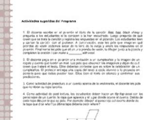 Actividades sugeridas Unidad 1 Actividades sugeridas Unidad 1