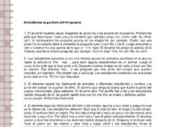 Actividades sugeridas Unidad 2 Actividades sugeridas Unidad 2