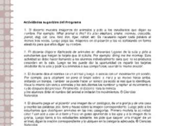 Actividades sugeridas Unidad 2 Actividades sugeridas Unidad 2