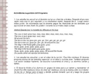 Actividades sugeridas Unidad 2 Actividades sugeridas Unidad 2