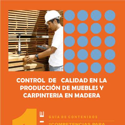 CITE Madera (2009). Control de calidad en la producción de muebles y carpintería en madera CITE Madera (2009). Control de calidad en la producción de muebles y carpintería en madera