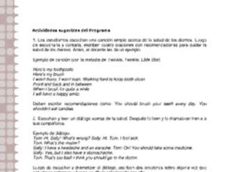 Actividades sugeridas Unidad 1 Actividades sugeridas Unidad 1