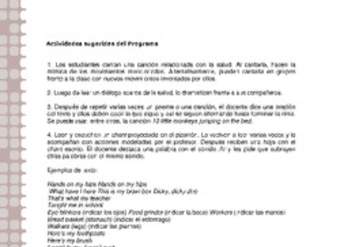 Actividades sugeridas Unidad 1 Actividades sugeridas Unidad 1