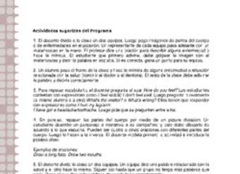 Actividades sugeridas Unidad 1 Actividades sugeridas Unidad 1