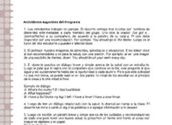 Actividades sugeridas Unidad 1 Actividades sugeridas Unidad 1