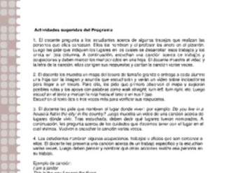 Actividades sugeridas Unidad 2 Actividades sugeridas Unidad 2