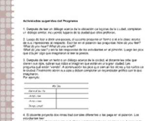 Actividades sugeridas Unidad 2 Actividades sugeridas Unidad 2