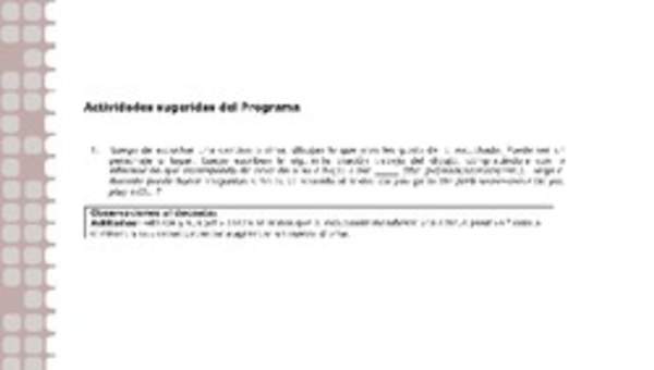 Actividades sugeridas Unidad 1 Actividades sugeridas Unidad 1