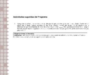 Actividades sugeridas Unidad 1 Actividades sugeridas Unidad 1