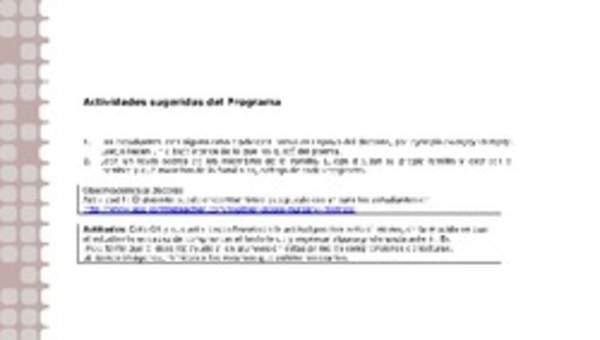 Actividades sugeridas Unidad 1 Actividades sugeridas Unidad 1